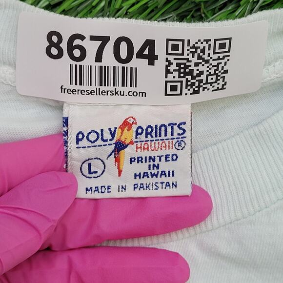 Vintage 1984 Dog Cat Shirt Womens Medium 19x22 White - Picture 6 of 15